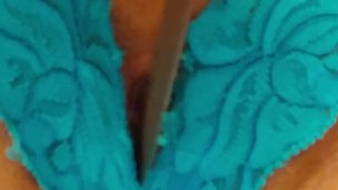 Perfectly good pair of panties ruined