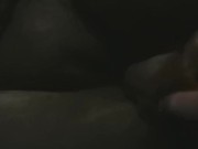 Got me a big black dildo 11inc all in my pussy  6/16