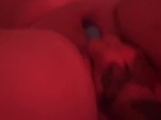 Girl makes her friend orgasm a few times with vibrator 7/16