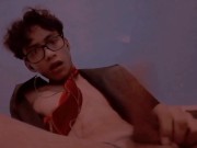Alone at home, rich masturbated 😗