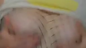 Goth Girl Fishnet Tease 
