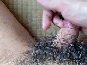 「アッ、イっちゃう///」ローション手コキで喘ぎながら射精する早漏ド変態～オナニー中毒～ - Screenshot 1 of 16 - HD