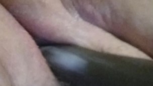 Quickie. Small squirt. Dirty talking. Listen to that pussy. 