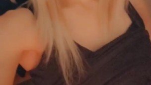 cute sexy hot petite blonde amateur tease tattoos panties abs stomach teasing smile eye contact