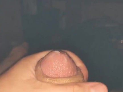 Jerking off in the dark