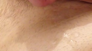 Huge cumshot after watching porn (8 squirts of cum)