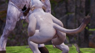 Furry Monster avler saftig fitte | Big Cock Monster | 3D Porn