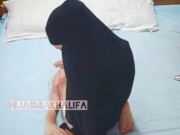 Muslim booty girl dreaming about a Big Cock in her Pussy and having orgasm with Toy