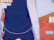 【エロゲーコイカツ！】爆乳セクシー「聖花オリキャラ)」のおっぱい揉みまくりH！(巨乳アニメ3DCG動画)[Hentai Game Koikatsu! ](Anime 3DCG video) 7/16