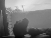 Cum shot in slow motion