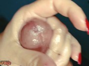 Real wife handjob and cum on him #8 10/16