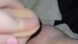 Just me squirting through my panties