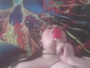 BBW Eats Creamcicle Topless - Screenshot 1 of 16 - HD