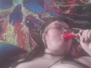 BBW Eats Creamcicle Topless - Screenshot 10 of 16 - HD