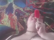 BBW Eats Creamcicle Topless - Screenshot 13 of 16 - HD