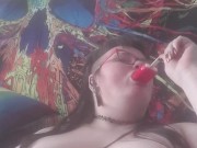 BBW Eats Creamcicle Topless - Screenshot 4 of 16 - HD