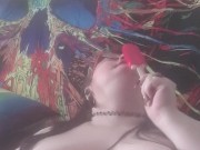 BBW Eats Creamcicle Topless - Screenshot 6 of 16 - Topless Bbw