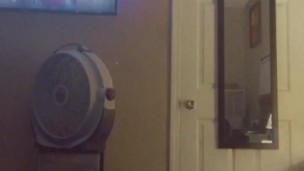 Horny Babe Shaking Fat Ass