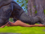 anal sex for furry sex gied with a monster 14/16