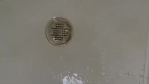 Piss in shower after communing hard