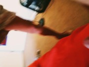 Married coworker fucks and creampied after leaving work early-still in her work clothes 1/16