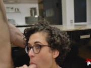 Blow Me POV - She Reward Me For My Help With a Sloppy Blowjob 15/16