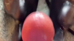 Monster vibrator makes me cum