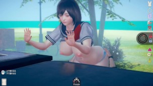 【性格機械的で無感情な爆乳美少女】 AI少女プレイエロ動画 リアル3DCGエロゲーム【Hentai Game Ai Shoujyo 】Big tits Emotionless girl