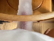 完全に癖になりました。おなほ固定してガニ股腰振りオナニー～オナニー中毒～