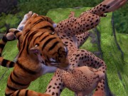 Ловля кота FURRY porno of lesbians 13/16