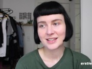 Delphine, a Berliner by Choice, climaxes with a Dildo 10/16