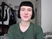 Delphine, a Berliner by Choice, climaxes with a Dildo 16/16