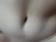 Blowjob turns to hard fuck. Bought my boyfriend a cockring. OF: fuxxxypeach for more 3 6/16