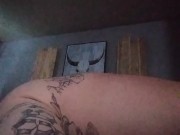 Beefy man busts all over her 7/16