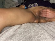 My STEPSISTER wets the whole bed SQUIRTING! 4k 15/16