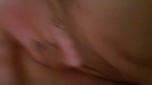 Big Orgasm while fucking my wet pussy! 