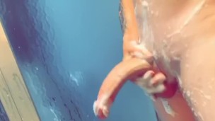 Big white cock public 