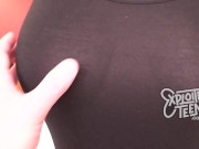 Big titted teen ginger gets FACEFUCKED Pov style 3/16