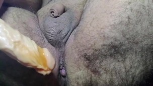 Grool from my anal orgasm play