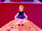 [POV] SEX IN THE LOVE HOTEL WITH ANDROID 18 - DRAGON BALL PORN 5/16