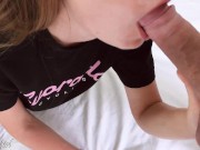 Cute student sucks and fucks in fishnet pantyhose - BadCuteGirl