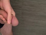 The perfect master masturbate with big dick. Part 2