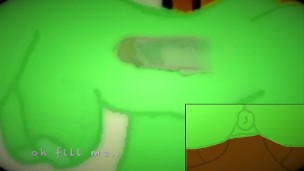 inside wet alien pussy
