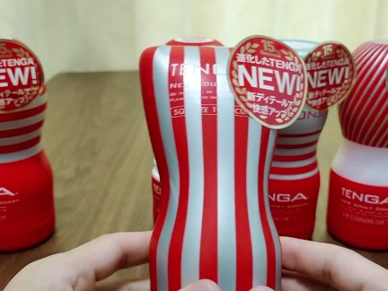 【個人撮影】TENGAを使って最高のオナニーを目指します！(≧▽≦)Part.2　右手を超える気持ちよさに感動！//Hentai Japanese Amateur Hand Job CUM TENGA