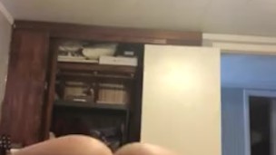 Playing with my pussy watch my ass twitch when I cum