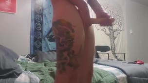 Ca$h Ap $firealien Trans Man Fucks Himself And Does Anal While Roommates Are Home
