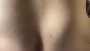 The 9cm big anal plug has turned out the rectum