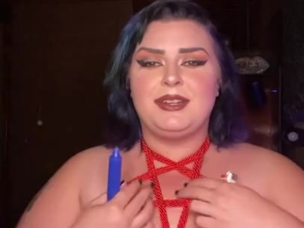 Bbw wax play in shibari