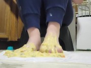 Canned Soup Foot Smashing, Who Wants Some?
