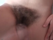 Pussy licking to our maid, masturbation, handjobs, orgasms and cum on her hairy pussy 11/16